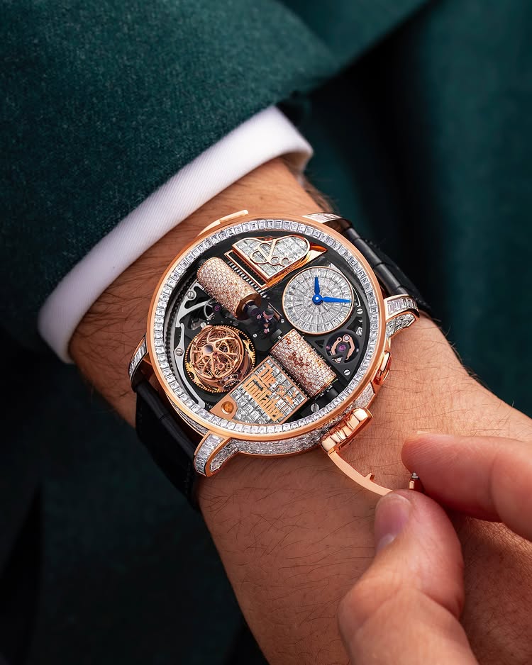 Limited Edition Jacob & Co. Opera Godfather Baguette watch (I01)