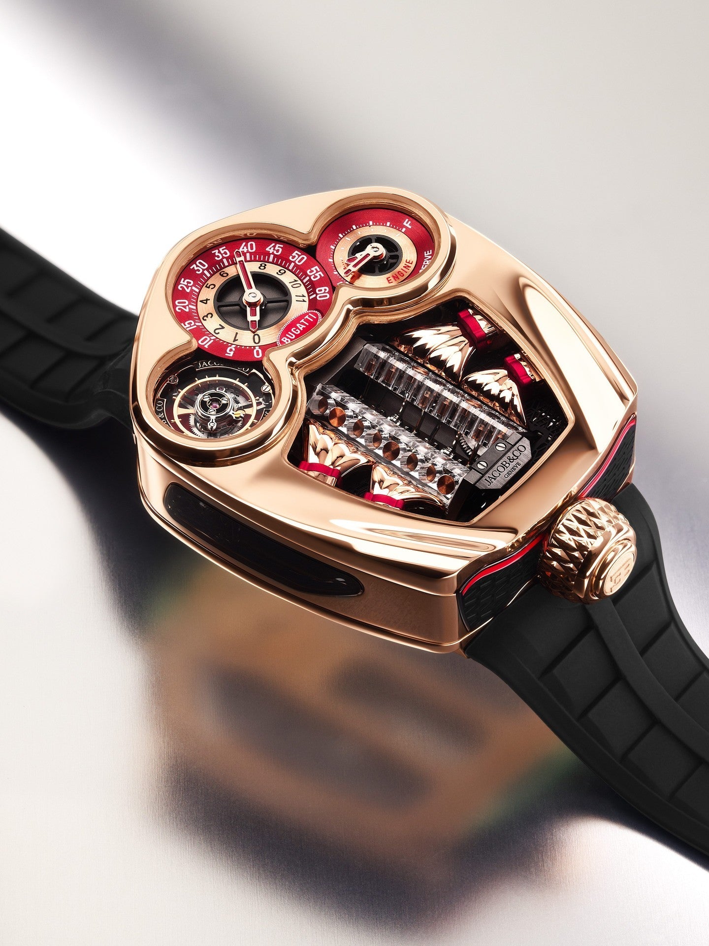 Limited Edition Jacob & Co. Bugatti Tourbillon watch (I01)