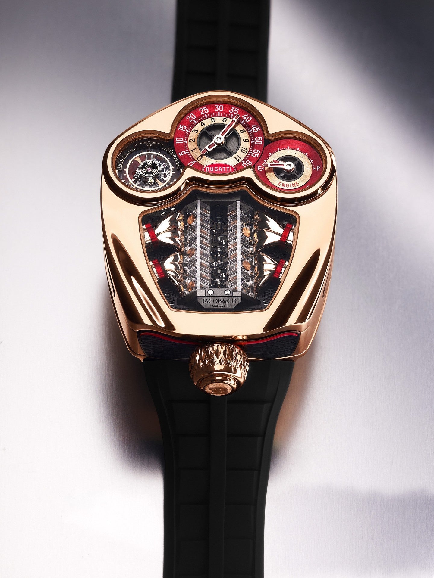 Limited Edition Jacob & Co. Bugatti Tourbillon watch (I01)