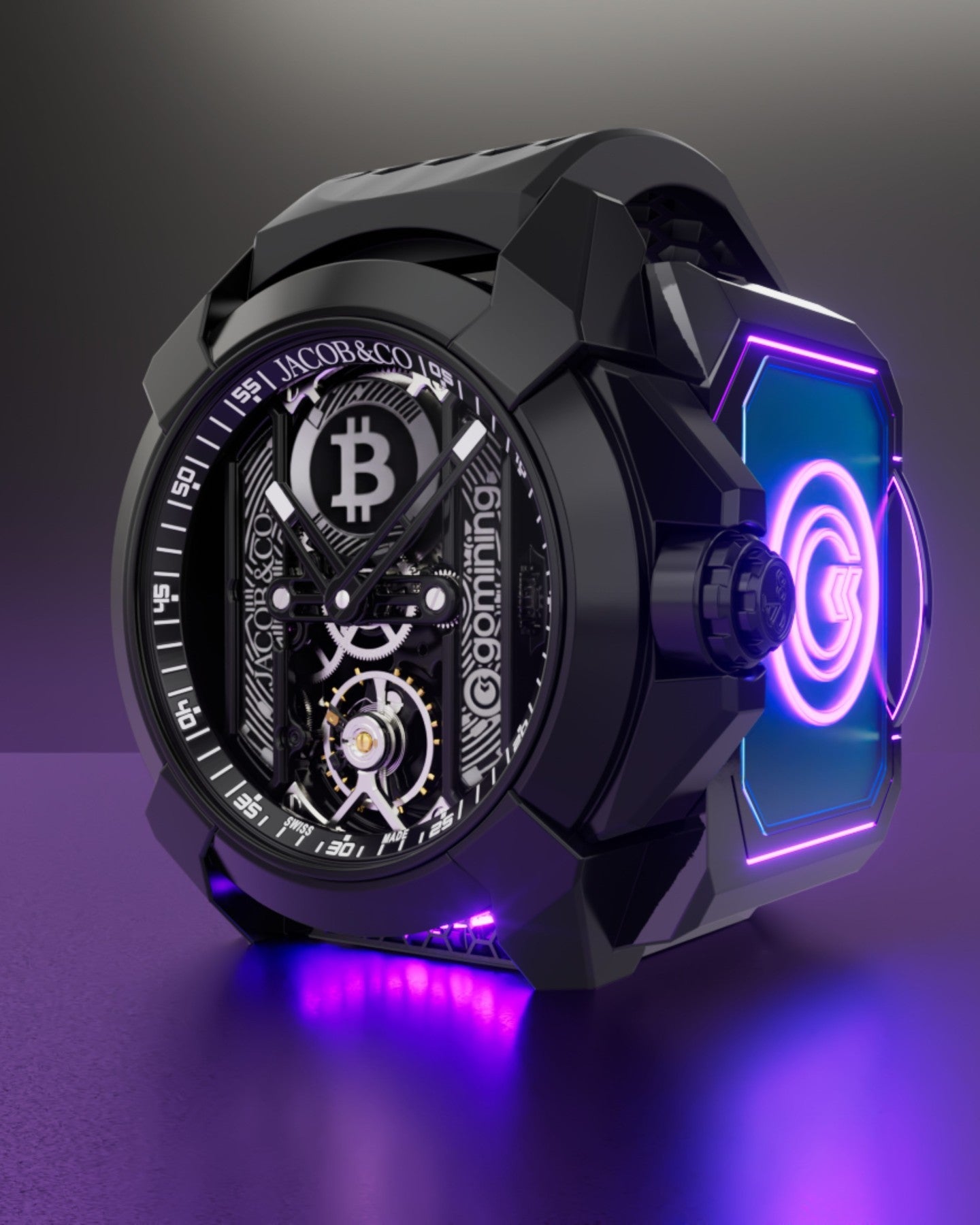 Limited Edition Jacob & Co. Epic X GoMining limited-edition watch (I01)