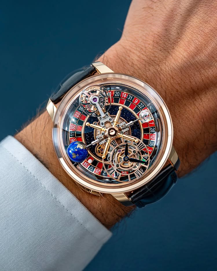 Limited Edition Jacob & Co. Astronomia Casino watch (I01)