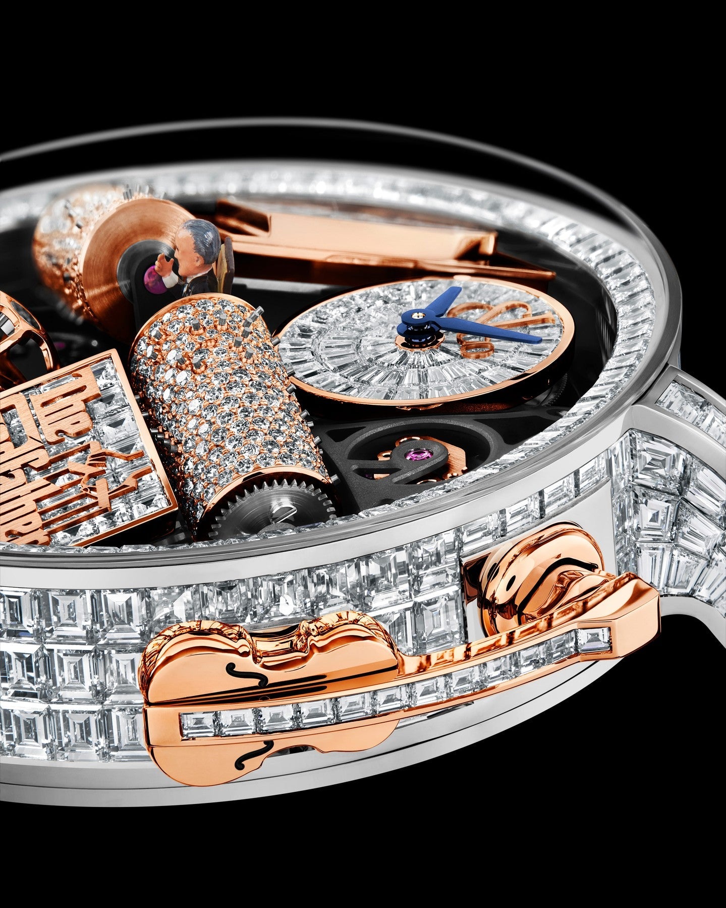 Limited Edition Jacob & Co. Opera Godfather Baguette watch (I01)