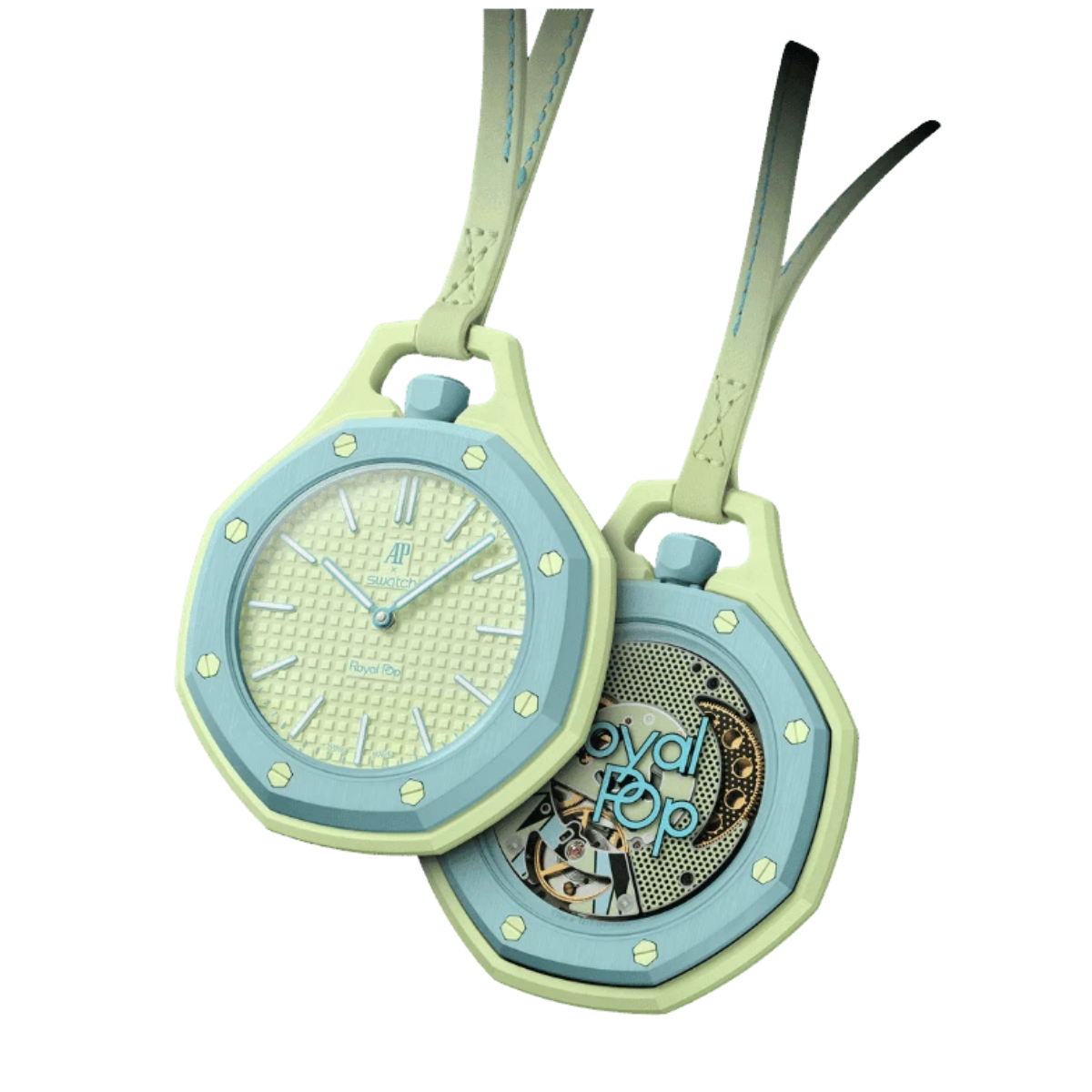 Swatch X Audemars Piguet Ap - Royal Pop “Blaue Acht” (I01)