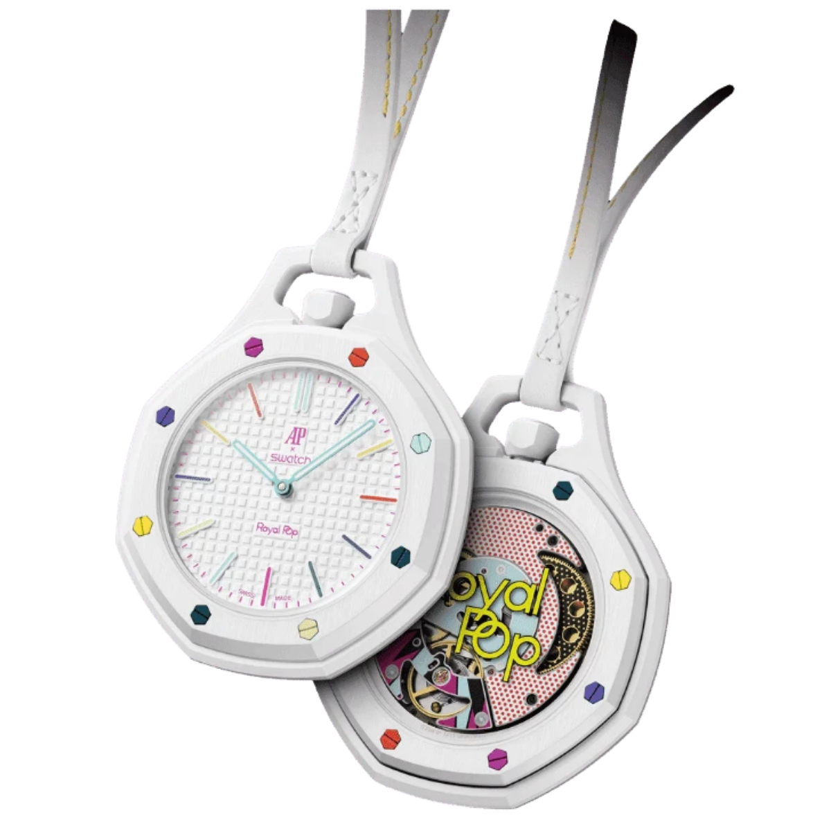 Swatch X Audemars Piguet Ap - Royal Pop “Huit Blanc” (I01)